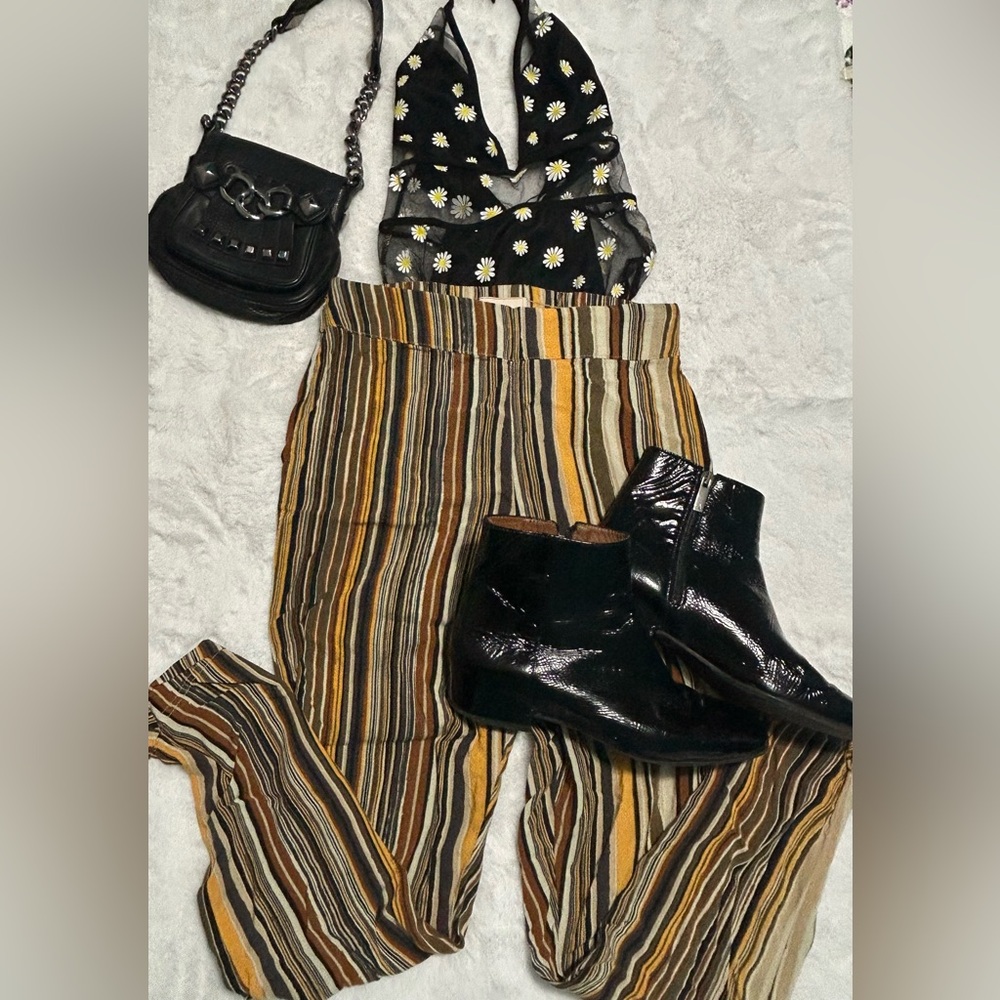 Striped Multicolor Pants